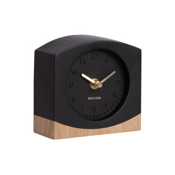 Stolové hodiny Paris Karlsson KA6167BK, 13cm